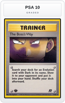 Graded - The Boss's Way — PSA 10 graded overlay