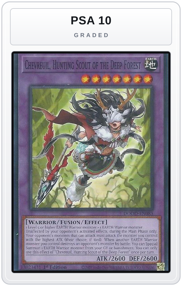 Graded - Chevreuil, Hunting Scout of the Deep Forest — PSA 10 graded overlay