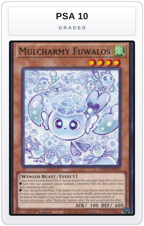 Graded - Mulcharmy Fuwalos — PSA 10 graded overlay