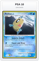 Graded - Feebas — PSA 10 graded overlay