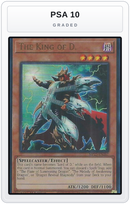 Graded - The King of D. — PSA 10 graded overlay