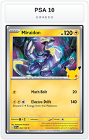 Graded - Miraidon — PSA 10 graded overlay