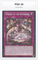 Graded - Terrors of the Afterroot — PSA 10 graded overlay