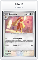 Graded - Lopunny — PSA 10 graded overlay