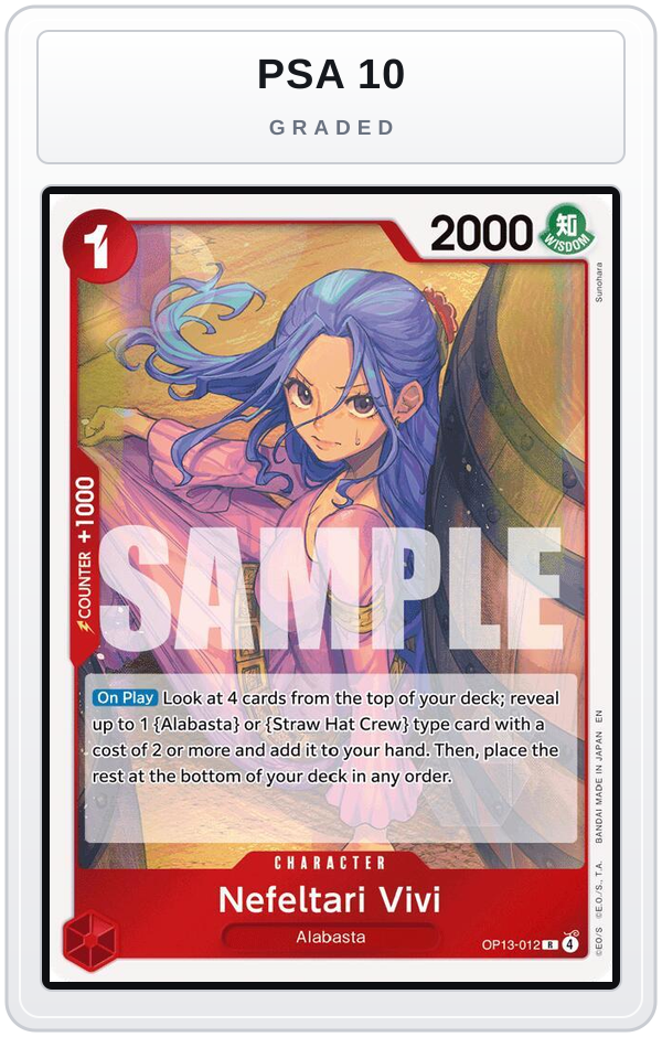 Graded - Nefeltari Vivi — PSA 10 graded overlay