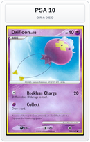 Graded - Drifloon — PSA 10 graded overlay