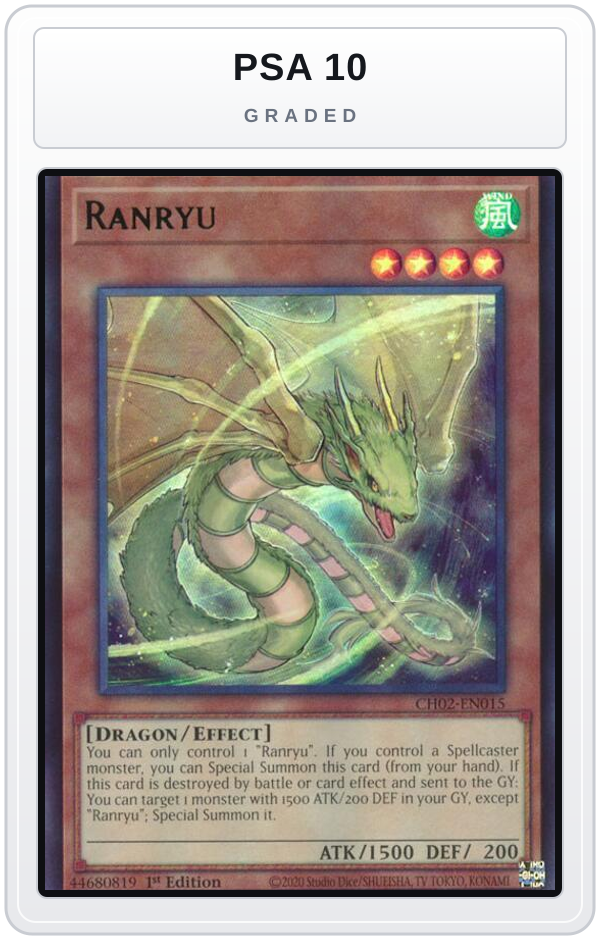 Graded - Ranryu — PSA 10 graded overlay