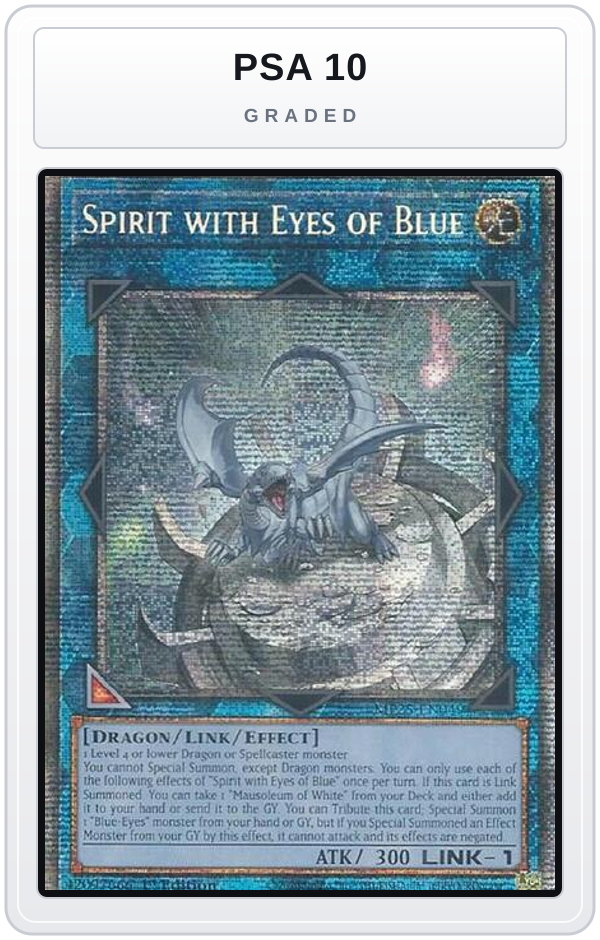 Graded - Spirit with Eyes of Blue — PSA 10 graded overlay