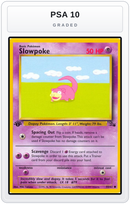 Graded - Slowpoke — PSA 10 graded overlay