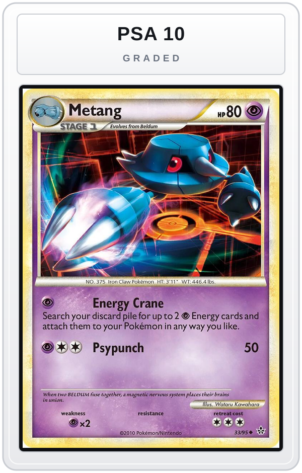 Graded - Metang — PSA 10 graded overlay