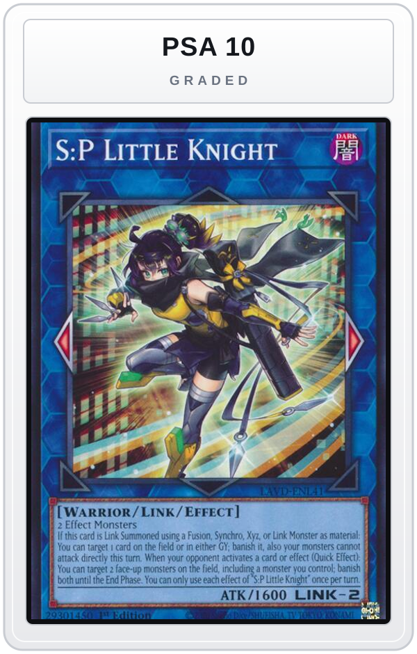 Graded - S:P Little Knight (LAVD-ENL41) — PSA 10 graded overlay