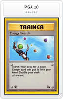 Graded - Energy Search — PSA 10 graded overlay