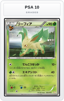 Graded - Leafeon — PSA 10 graded overlay