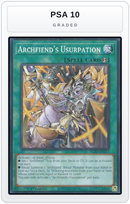 Graded - Archfiend's Usurpation — PSA 10 graded overlay