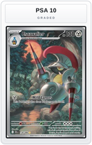 Graded - Escavalier - 138/086 — PSA 10 graded overlay