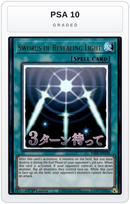 Graded - Swords of Revealing Light — PSA 10 graded overlay