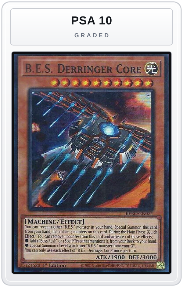 Graded - B.E.S. Derringer Core — PSA 10 graded overlay