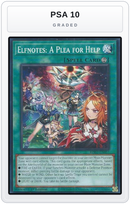 Graded - Elfnotes: A Plea for Help — PSA 10 graded overlay
