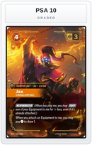 Graded - Jax - Unrelenting — PSA 10 graded overlay