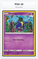 Graded - Cosmog - 6/12 — PSA 10 graded overlay