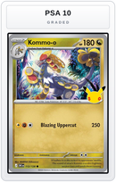 Graded - Kommo-o — PSA 10 graded overlay
