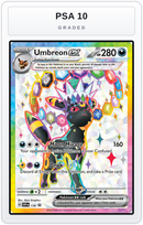 Graded - Umbreon ex - 176 — PSA 10 graded overlay