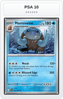 Graded - Mamoswine — PSA 10 graded overlay
