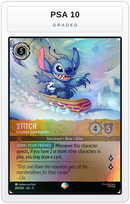 Graded - Stitch - Carefree Snowboarder (Epic) — PSA 10 graded overlay