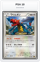 Graded - Druddigon — PSA 10 graded overlay