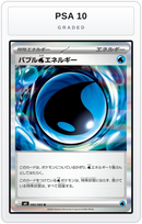Graded - Bubble W Energy — PSA 10 graded overlay
