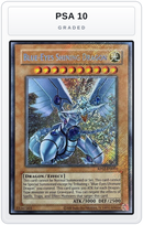 Graded - Blue-Eyes Shining Dragon — PSA 10 graded overlay