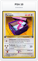 Graded - Porygon — PSA 10 graded overlay