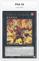 Graded - Number 61: Volcasaurus — PSA 10 graded overlay
