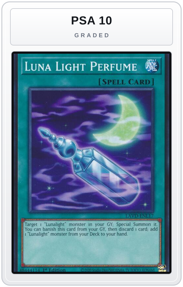 Graded - Luna Light Perfume — PSA 10 graded overlay
