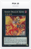 Graded - Queen Dragun Djinn — PSA 10 graded overlay