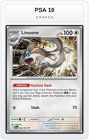 Graded - Linoone — PSA 10 graded overlay