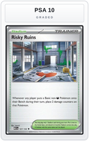 Graded - Risky Ruins — PSA 10 graded overlay