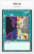Graded - Change of Heart — PSA 10 graded overlay