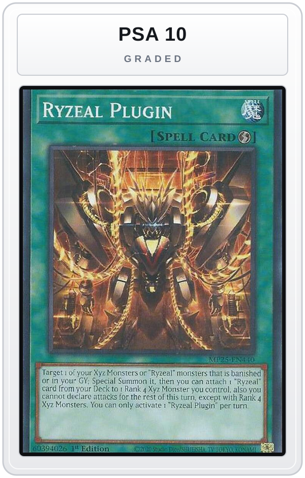 Graded - Ryzeal Plugin — PSA 10 graded overlay