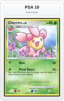 Graded - Cherrim — PSA 10 graded overlay