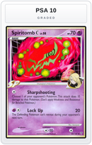 Graded - Spiritomb C — PSA 10 graded overlay