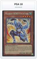 Graded - Masked HERO Fountain — PSA 10 graded overlay