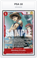 Graded - Monkey.D.Luffy - OP14-013 — PSA 10 graded overlay