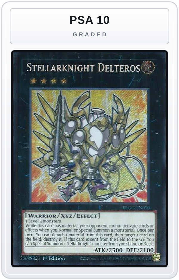 Graded - Stellarknight Delteros — PSA 10 graded overlay