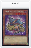 Graded - Dark Magician Girl — PSA 10 graded overlay
