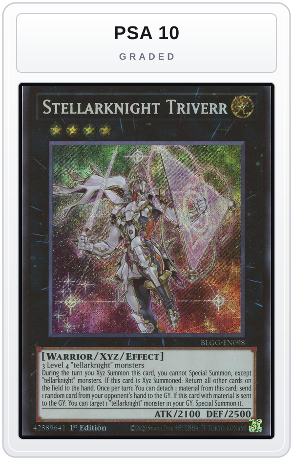Graded - Stellarknight Triverr — PSA 10 graded overlay