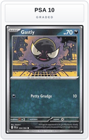 Graded - Gastly — PSA 10 graded overlay