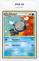 Graded - Poliwhirl — PSA 10 graded overlay