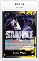 Graded - Gecko Moria - OP14-080 — PSA 10 graded overlay
