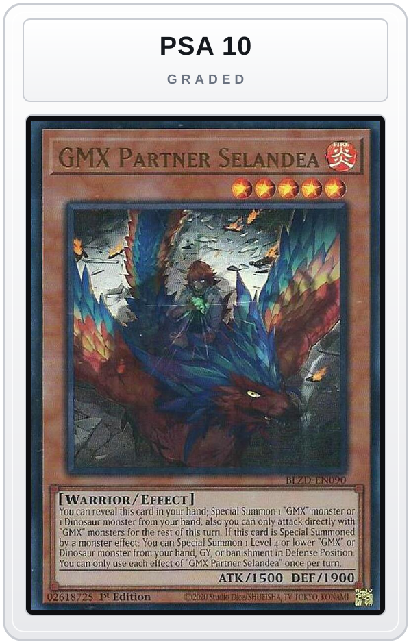 Graded - GMX Partner Selandea — PSA 10 graded overlay